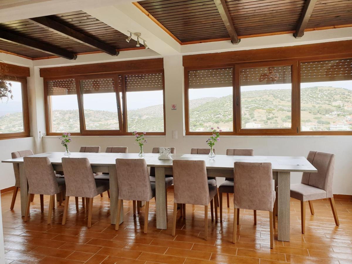 Villa Apex With Seaview Lagonisi Exterior foto